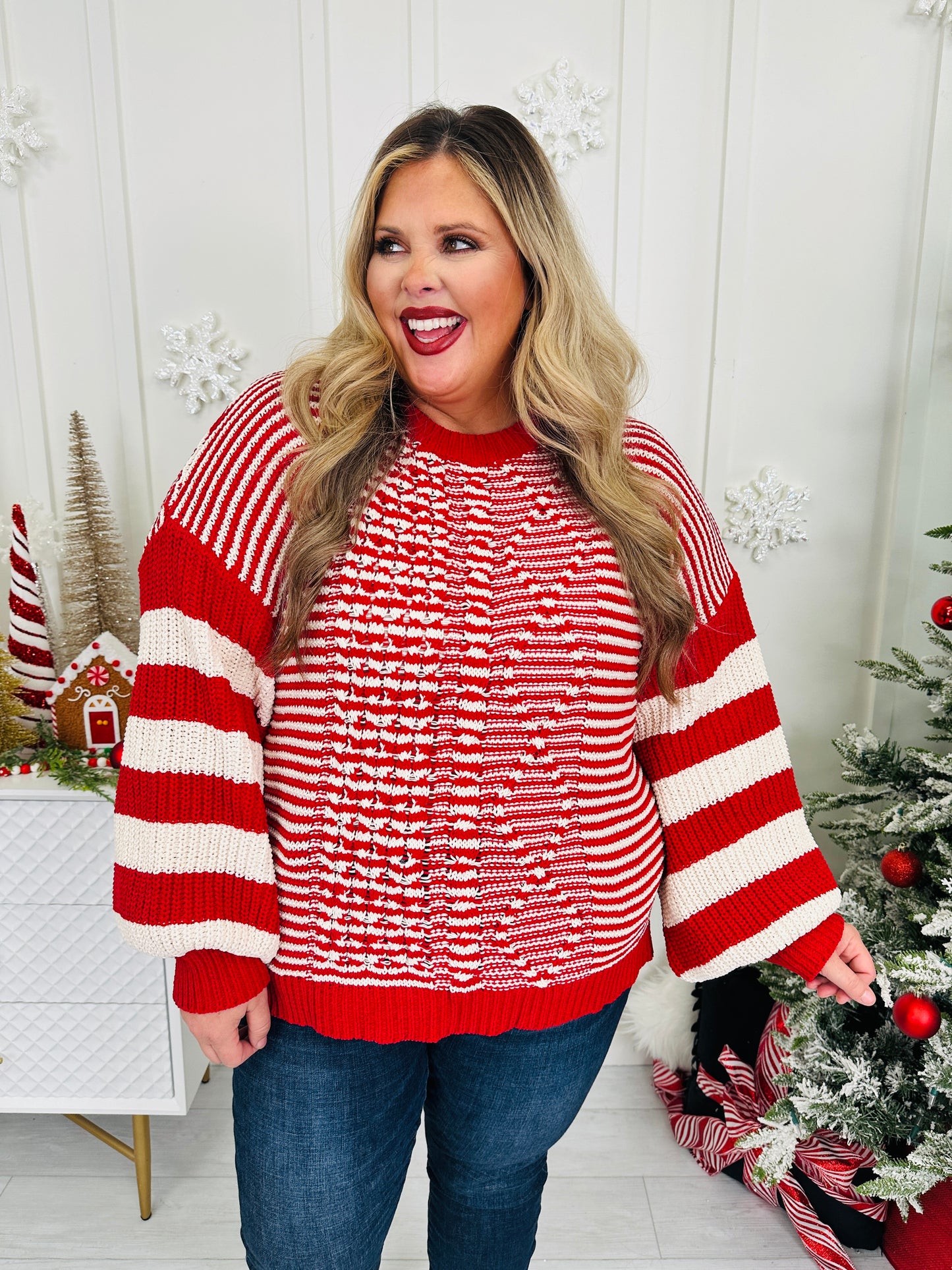 Peppermint Promise Sweater