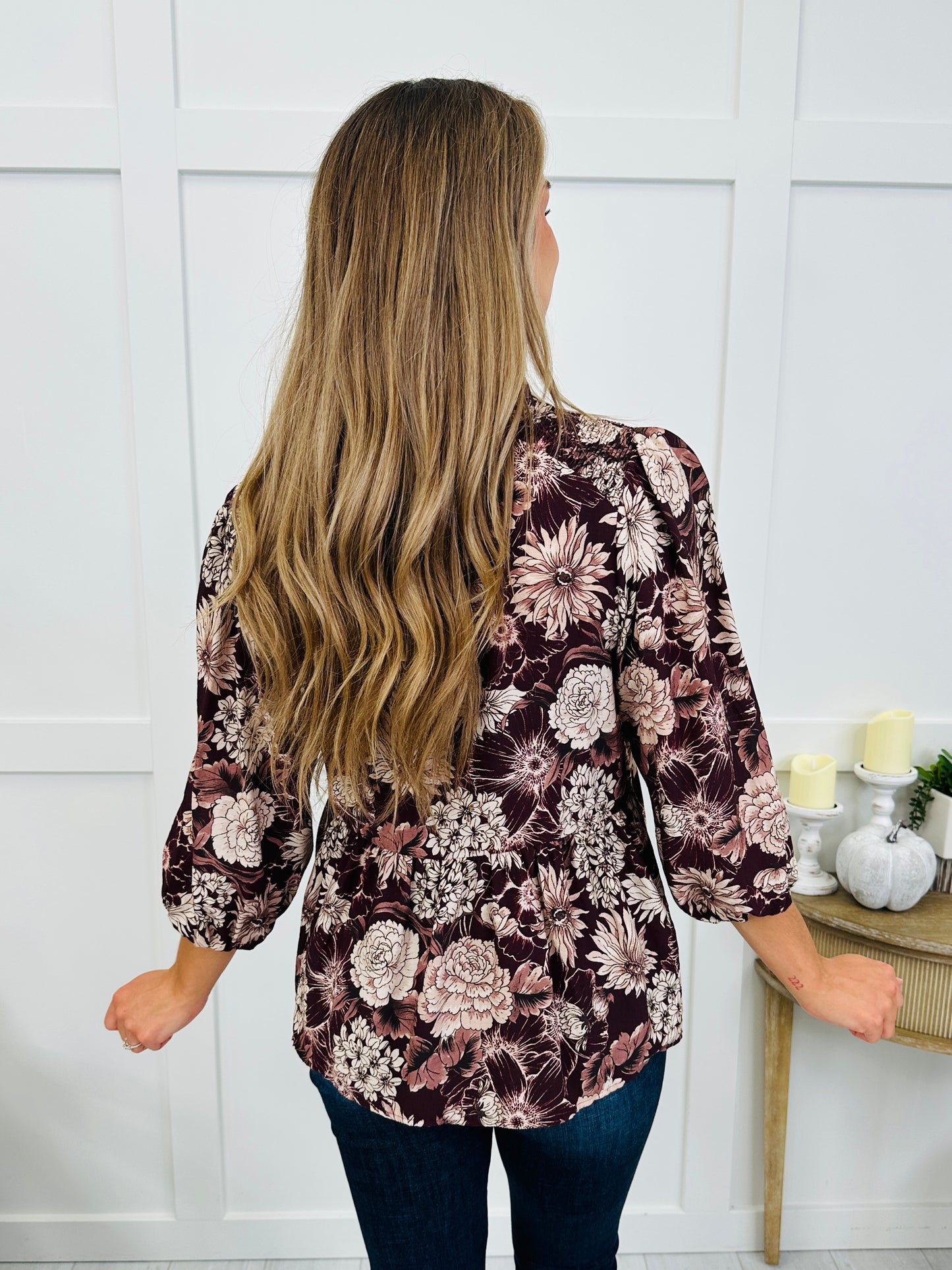 Plum Petals Top