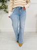 Your Best Side Wide Leg Tummy Control Jeans in Multiple Inseams