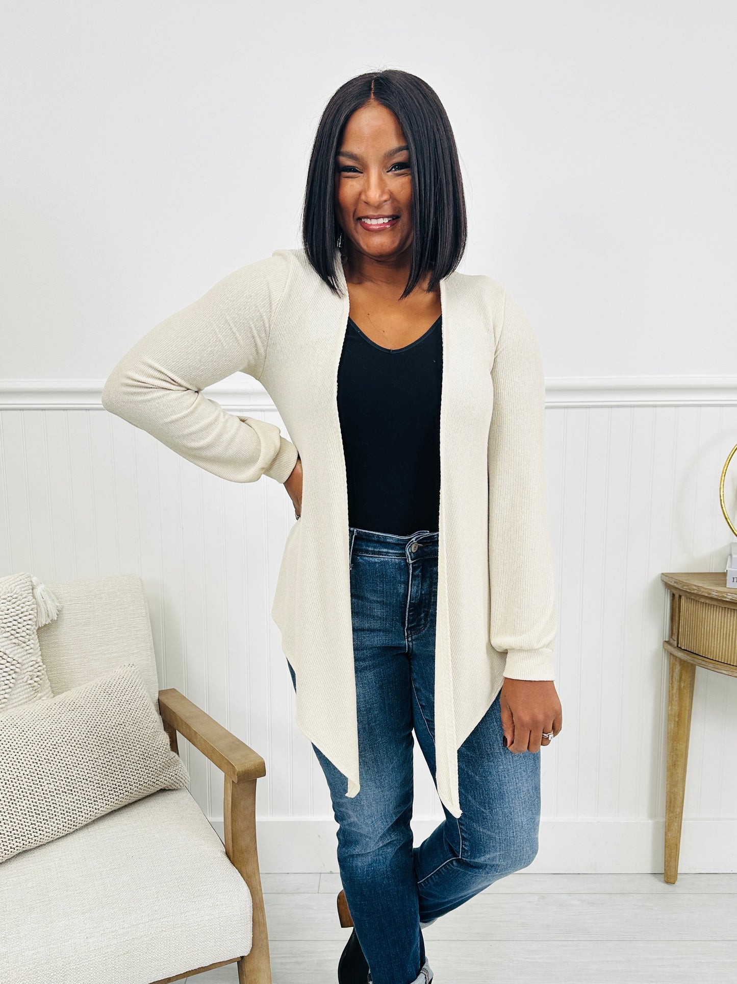 Bound In Basics Cardigan In Multiple Colors