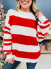 REG/CURVY MOCO Exclusive Candy Cane Lane Sweater