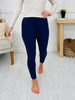 Pulse Rise Leggings in Navy Blue