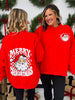Merry Magic Mock Neck Graphic Sweatshirt