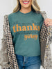 Thanksgiving Graphic Tee- Multiple Colors!