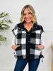 Plaid To Perfection Vest In Black