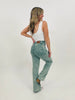 Judy Blue Shamrock & Roll Dad Jeans