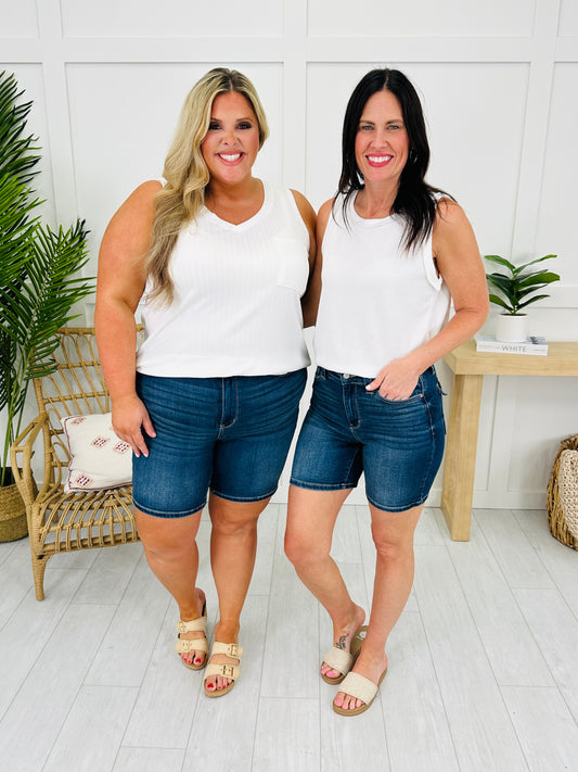 Judy Blue Catch the Breeze Bermuda Shorts