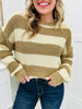 Seasonal Stripes Sweater- Multiple Colors!