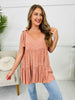 Wildflower Walk Tank Top in Peach