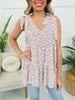 Wildflower Walk Tank Top in Ivory