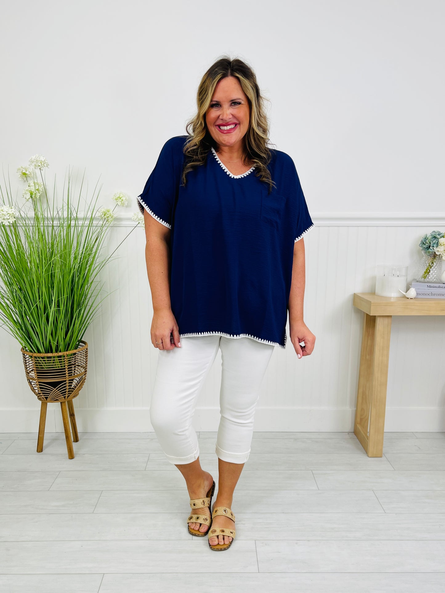Whip Into Spring Top in Multiple Colors