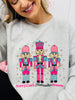 Sorry Can't Nutcracker Graphic Crewneck Sweatshirt