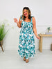 Forever in Florals Maxi Dress in Palm Beach Print