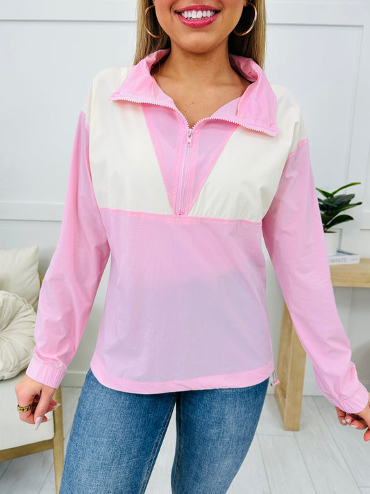 REG/CURVY Pink Vibes Only Jacket