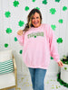 One Lucky Teacher Graphic Crewneck Sweatshirt