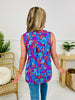 Sunny Days Tank Top in Miami Beach Print