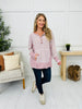 Lines Of Thought Top in Mauve