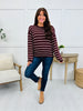The Chill Knit Sweater in Burgundy