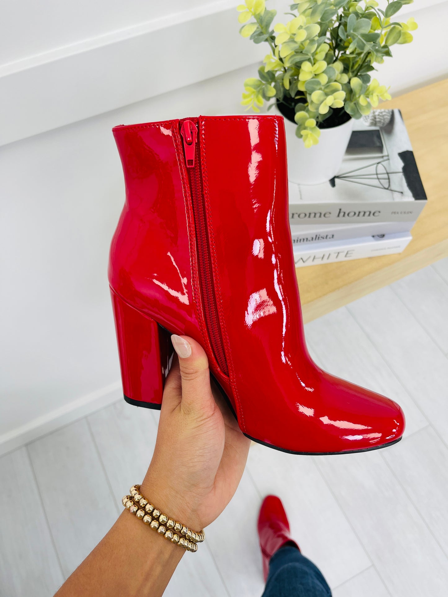 Crimson Crush Booties