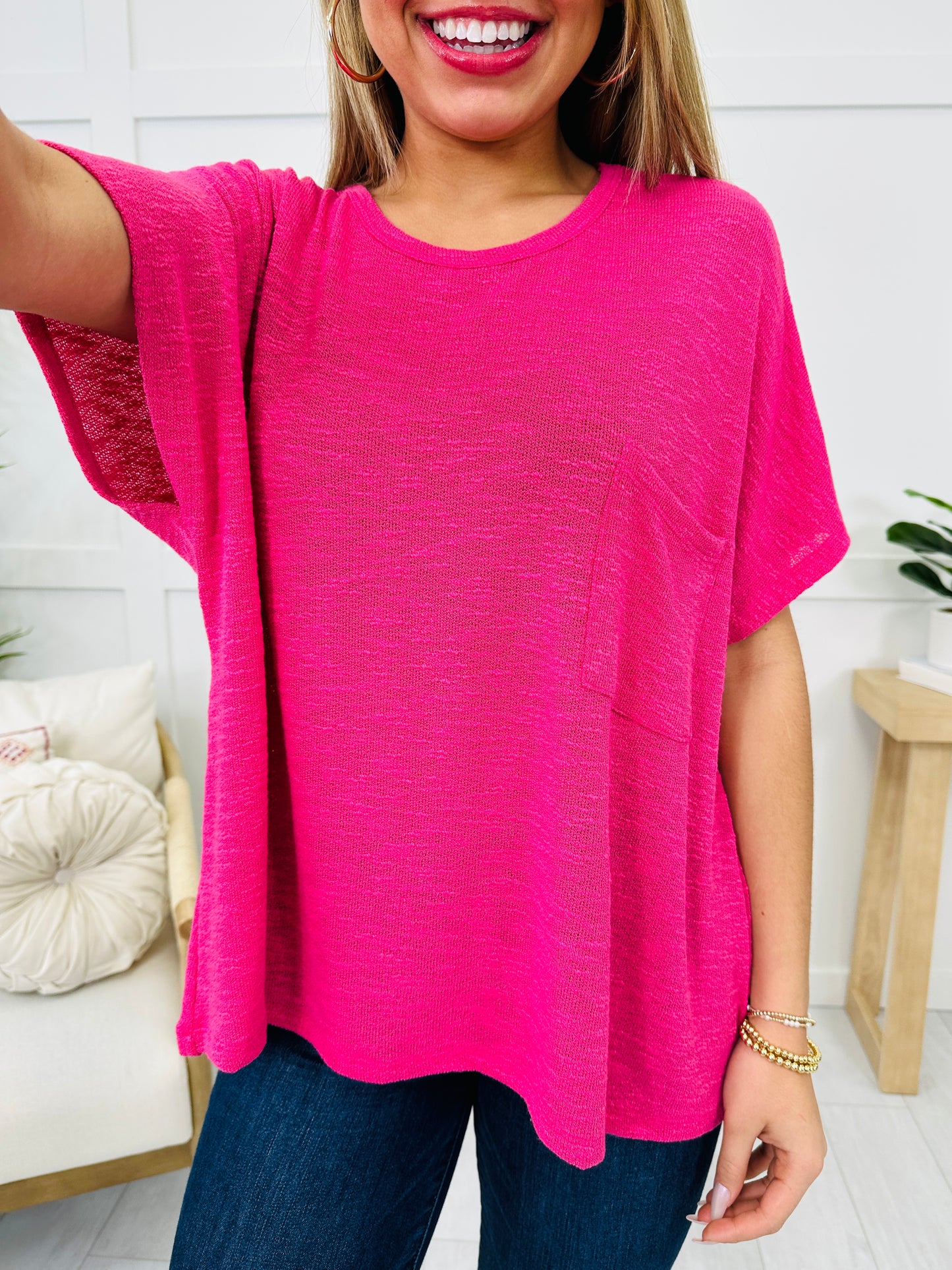 DOORBUSTER! Refined Basics Top- Multiple Colors!