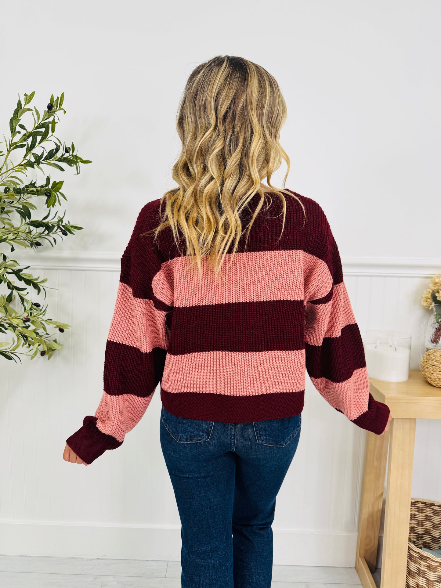 Burgundy Bliss Cardigan