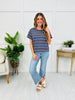 The Harbor Line Top In Charcoal