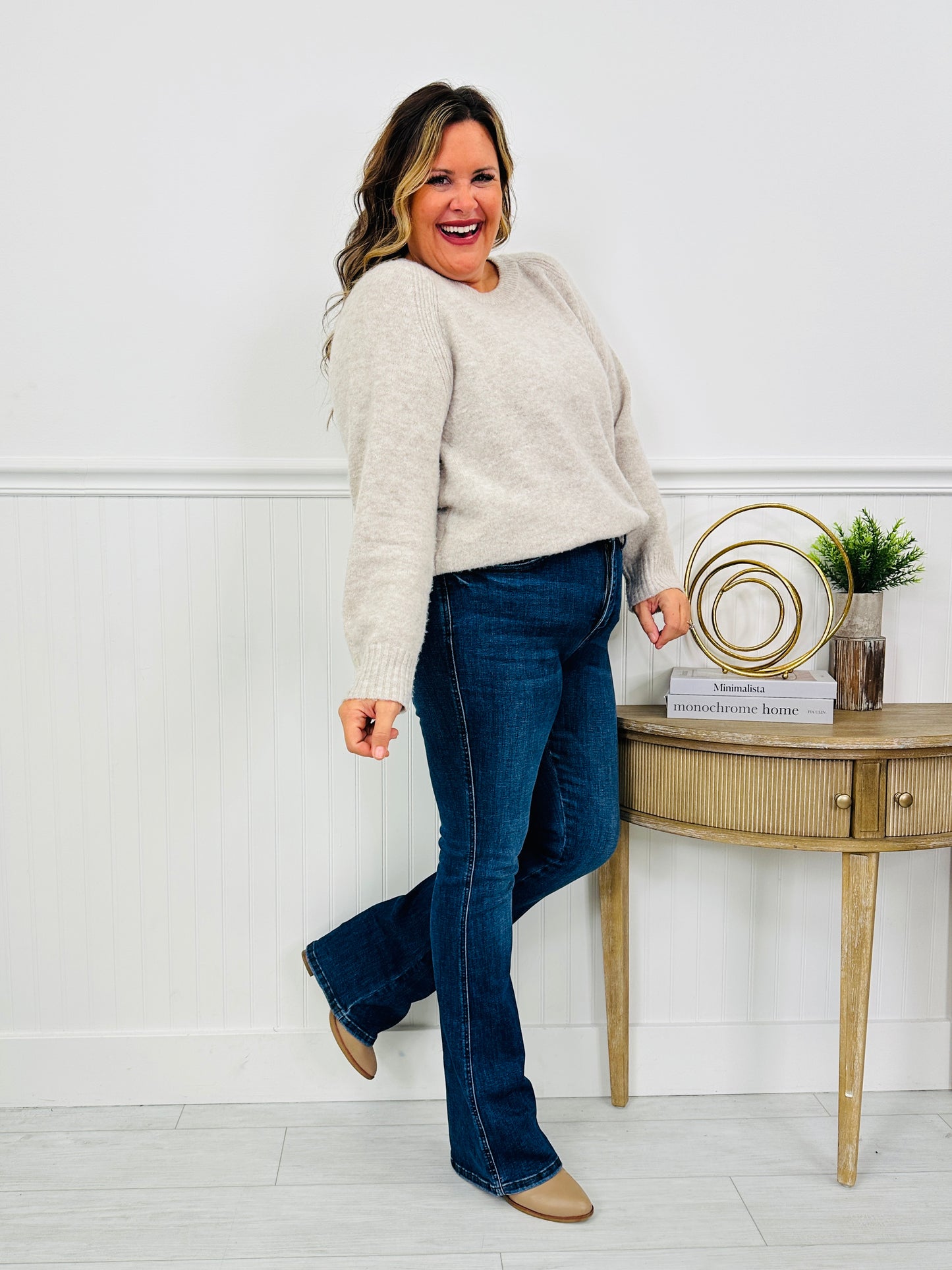 Judy Blue Meant To Be Tummy Control Bootcut Jeans in Three Inseams