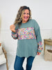 Fall Flowers Top-- Multiple Colors!