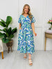 Effortless Escape Dress In Royal