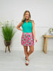 The Sun Kissed Skort In Naples Print