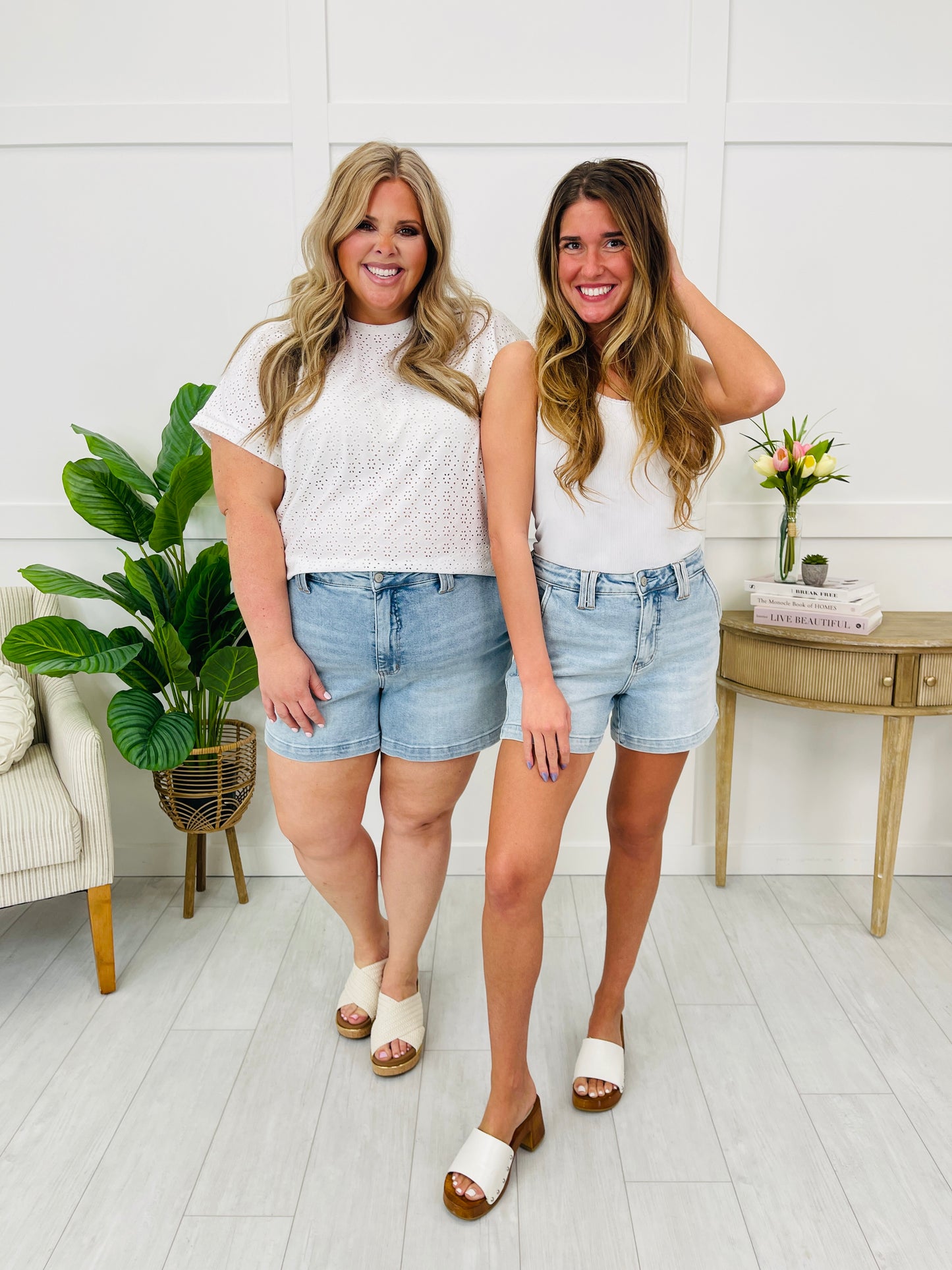 Judy Blue Classic Cutie Trouser Shorts