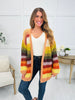 Sunset Trails Cardigan In Autumn Leaves