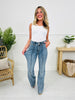 Judy Blue Stop and Stare Flare Jeans