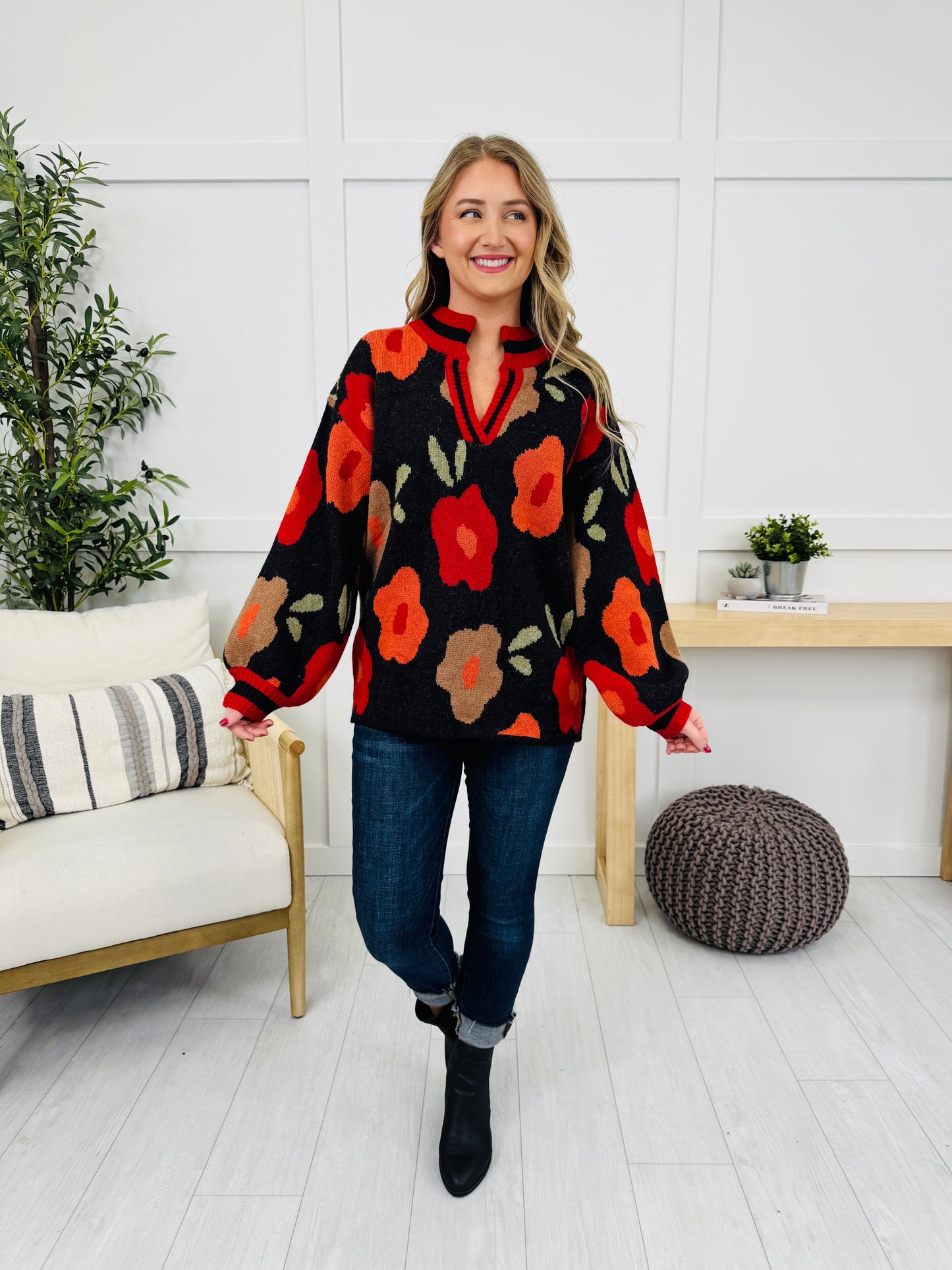 Fall In Full Bloom Sweater