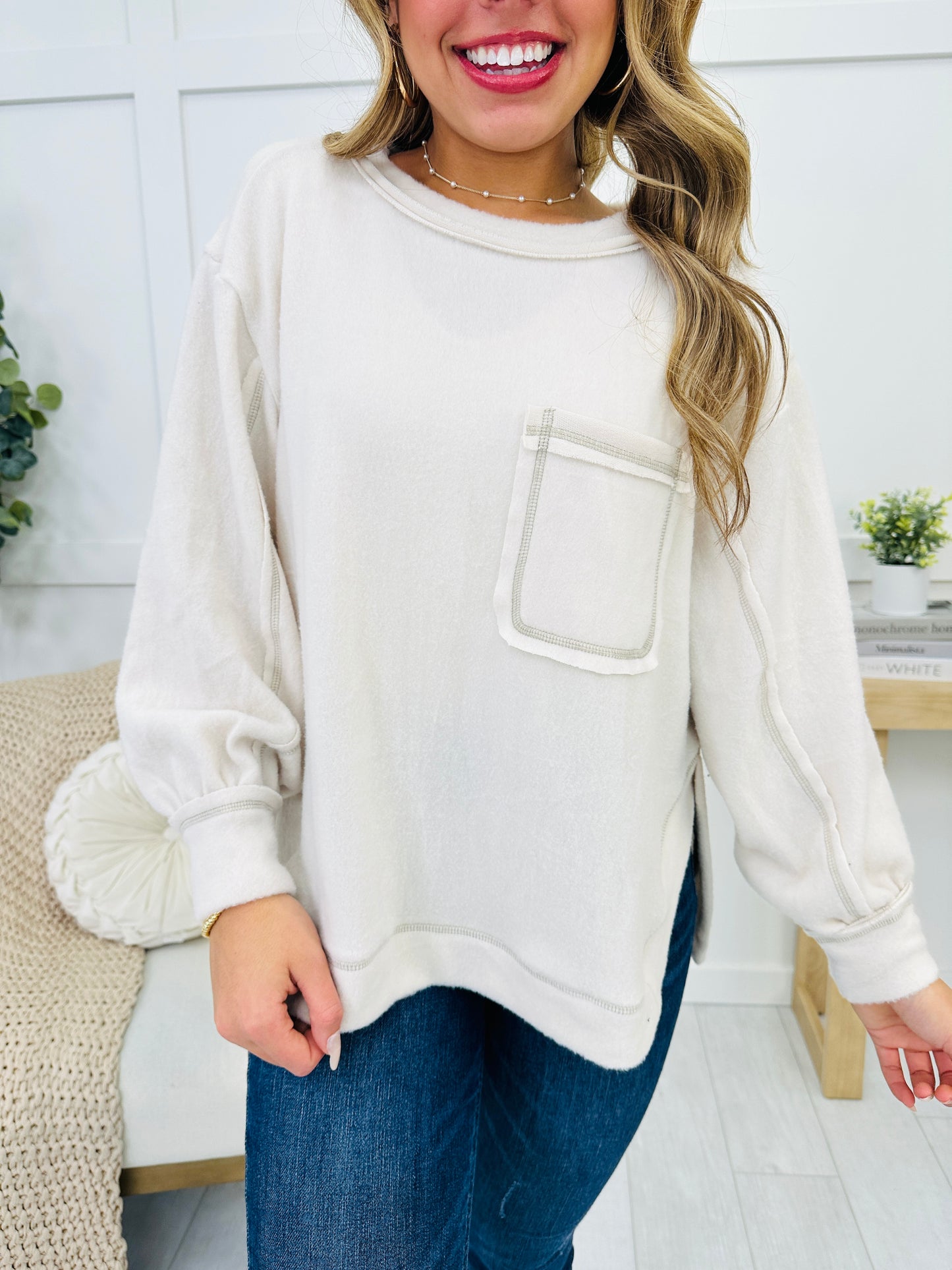 DOORBUSTER! Softly Styled Sweater- Multiple Colors!