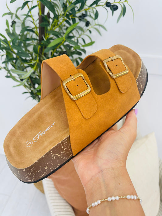 Daily Buckle Sandals