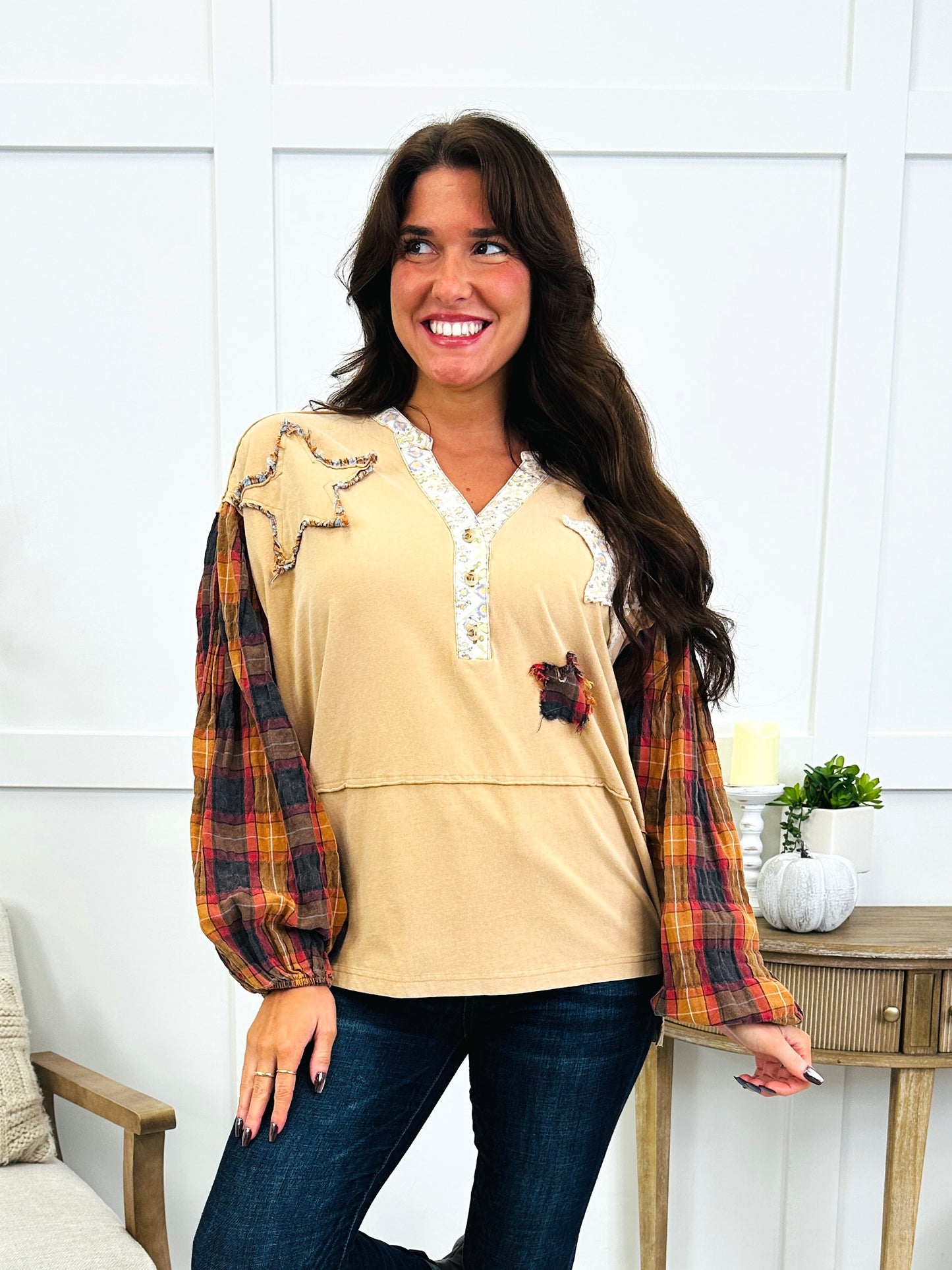 Patchwork Story Top