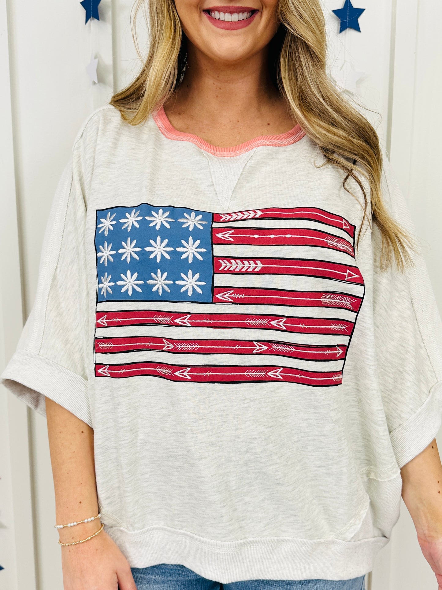 Weekend Patriot Top