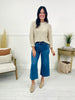Judy Blue Anything Goes Wide Leg Cropped Jeans