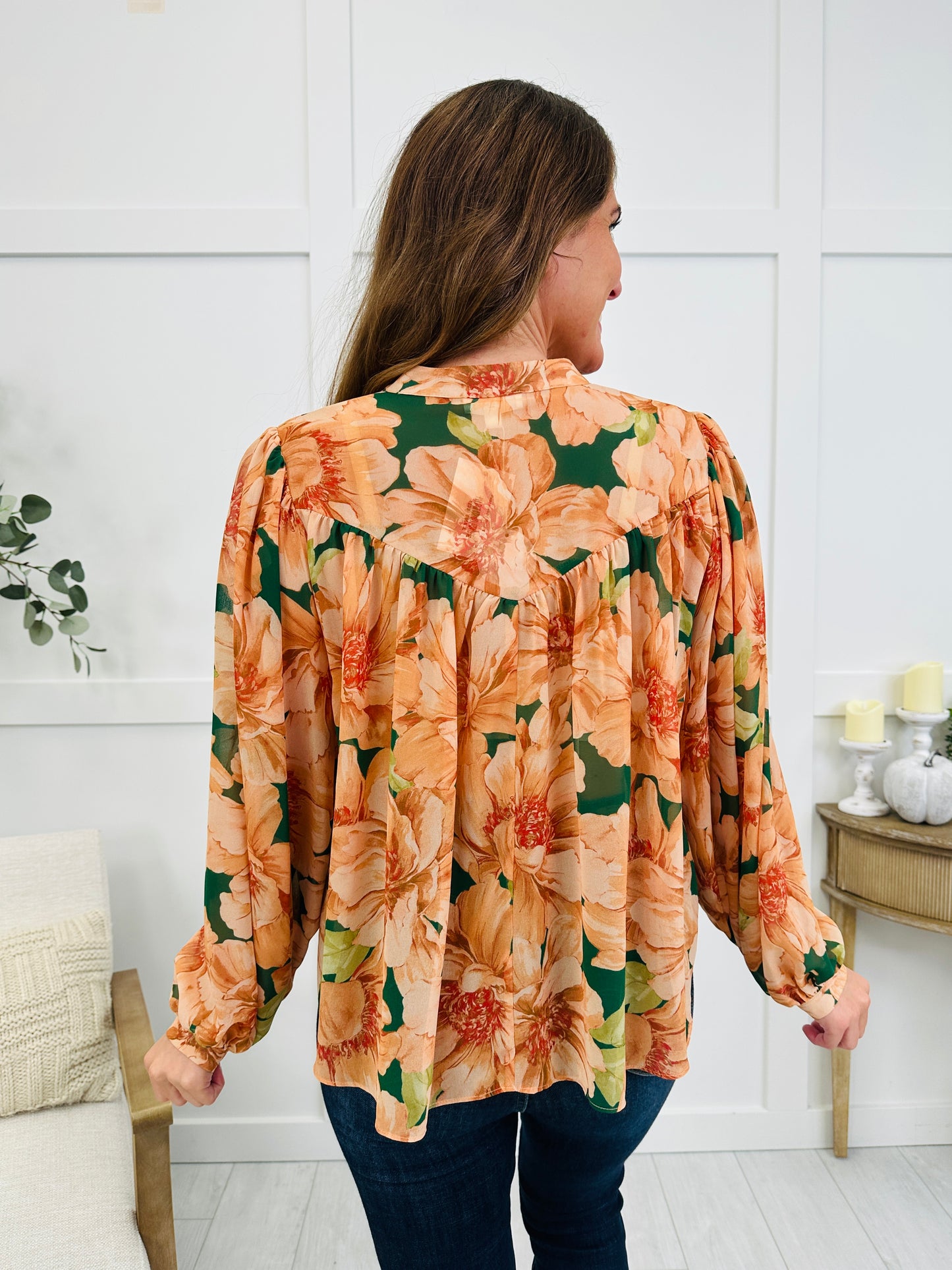 Peachwood Petals Blouse
