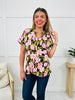 REG/CURVY Happiness In Bloom Top