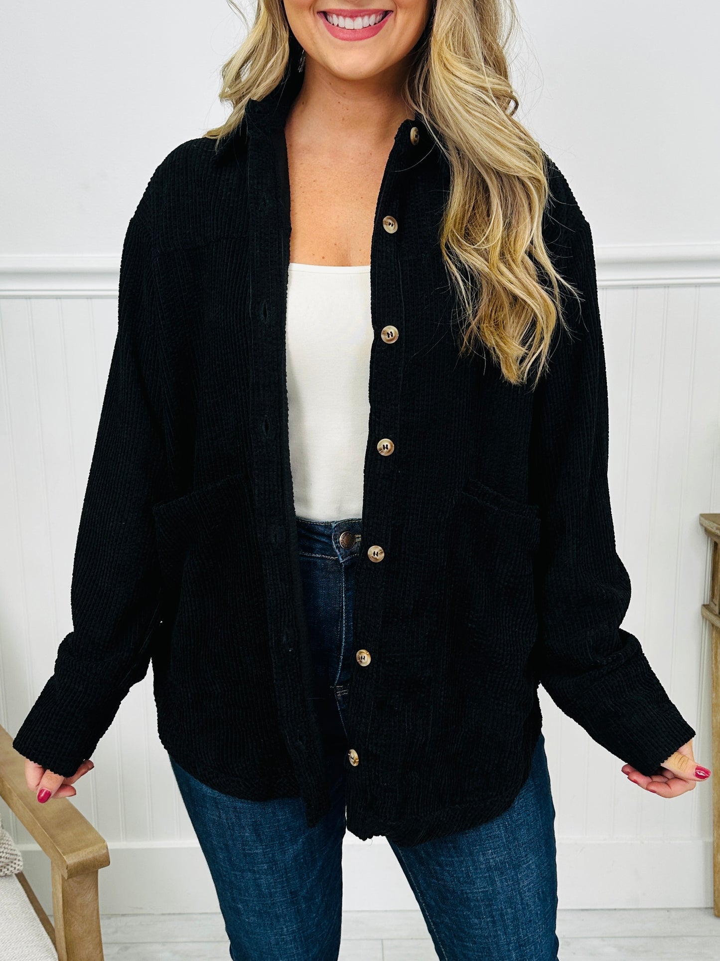 Verse Of The Season Shacket- Multiple Colors!