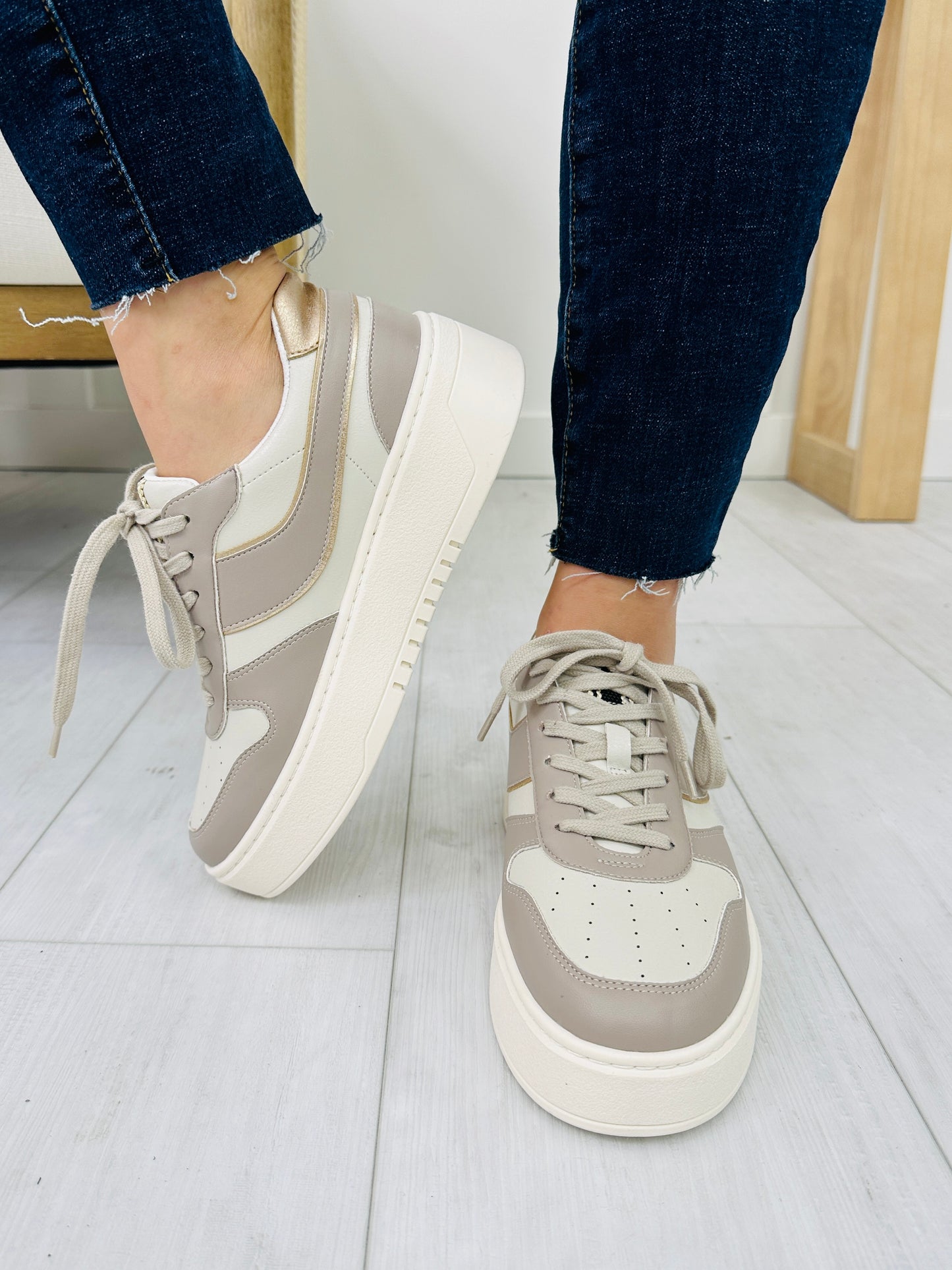 Soaring Soles Sneakers In Mink