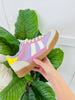Harmony Blend Sneakers In Beige Lilac