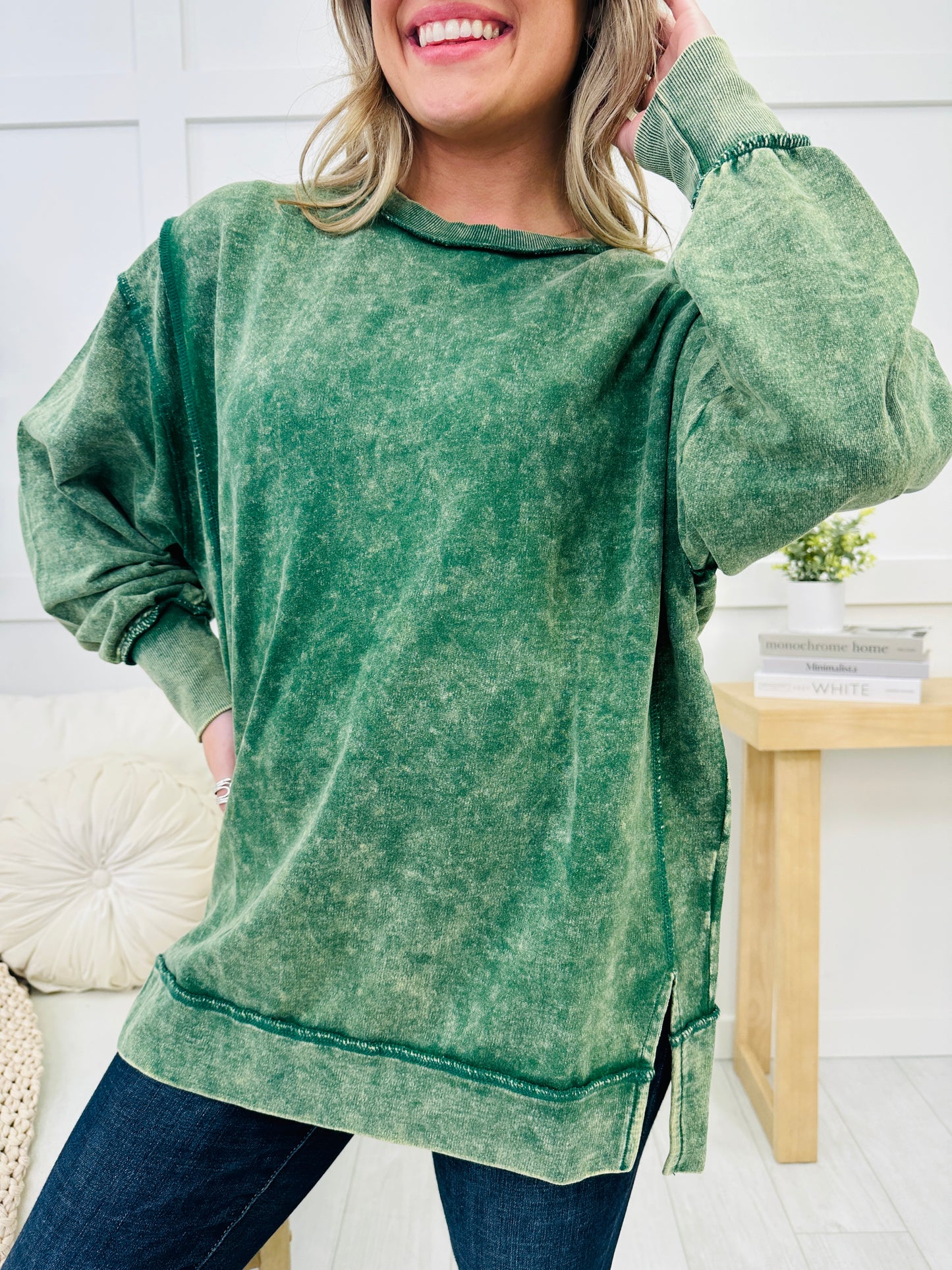 DOORBUSTER! Ripple Effect Sweatshirt- Multiple Colors!