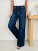 Judy Blue Date Night Retro Wide Leg Jeans In Regular And Petite
