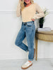 Judy Blue Instant Classic Slim Fit Jeans in Reg/Curvy
