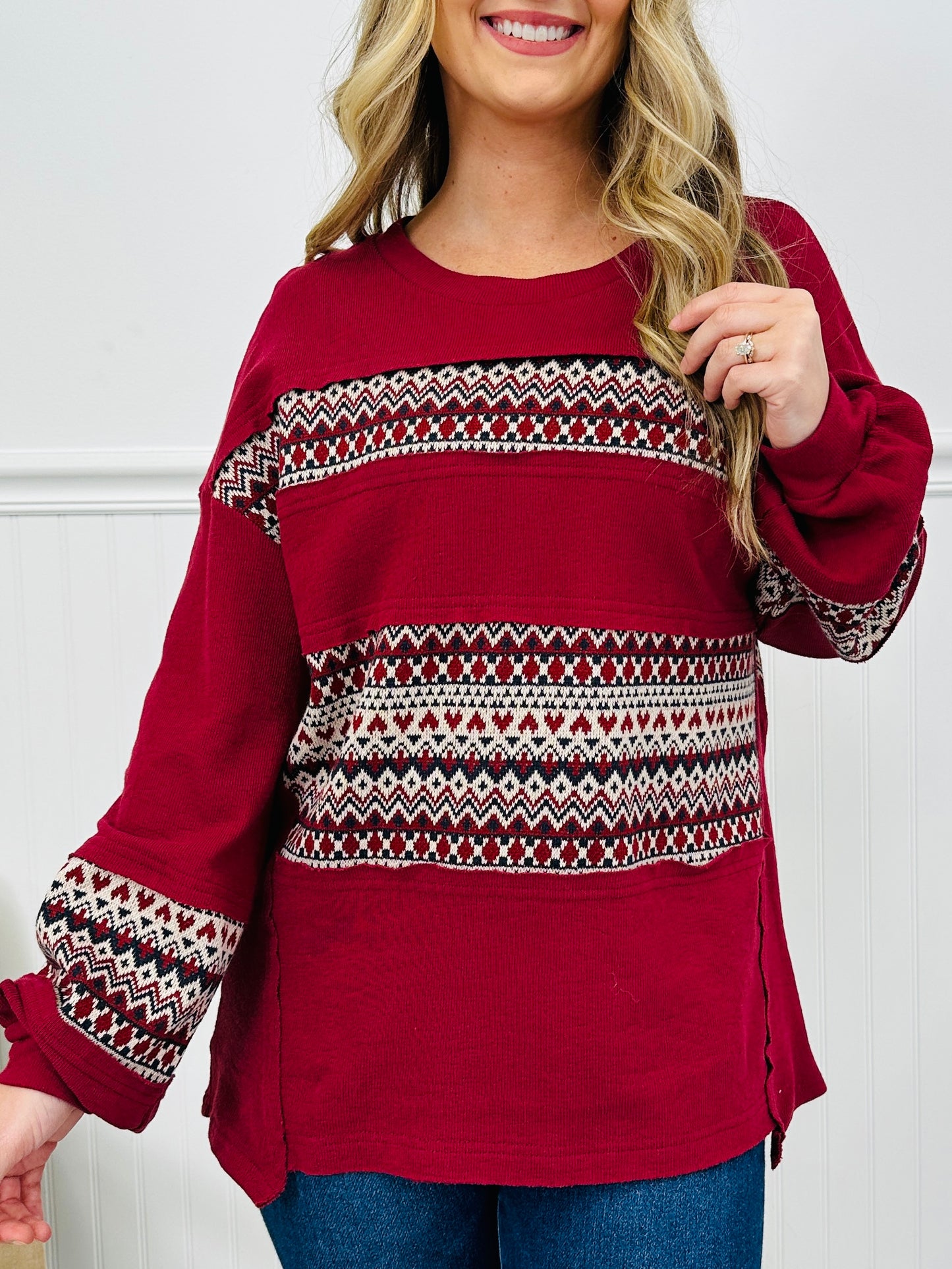 Threaded And True Pullover