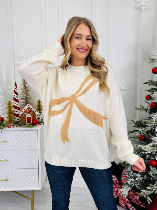 Ribbon Crush Sweater