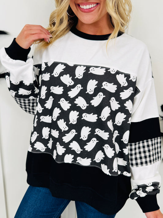 Ghosting Around Pullover